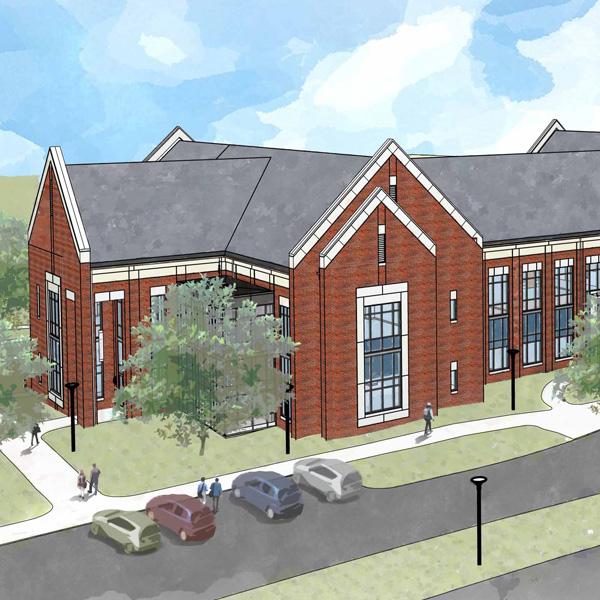 rendering of Lawrence Campus